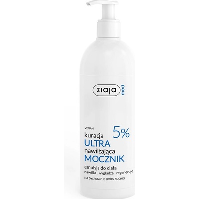 Ziaja Med 5% Urea ultrahydratační a vyhlazující krémová tělová emulze na suchou pokožku 400 ml