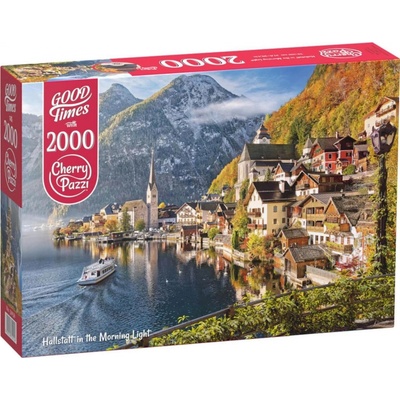 Cherry Pazzi Hallstatt v ranním světle Rakousko 2000 dílků