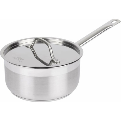 Gastrofans Nisbets Essentials nerezový rendlík s poklicí - Ø 20 cm - 3 l