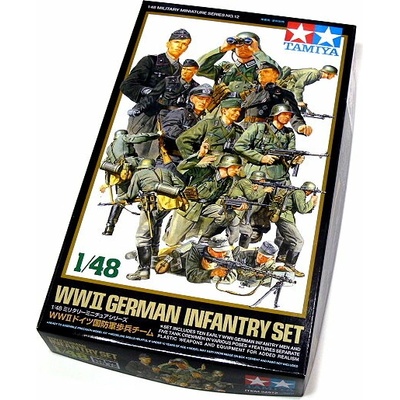 Tamiya German Infantry WWII 1:48
