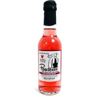Woof & Brew Pawsecco Rose a kočky 250 ml