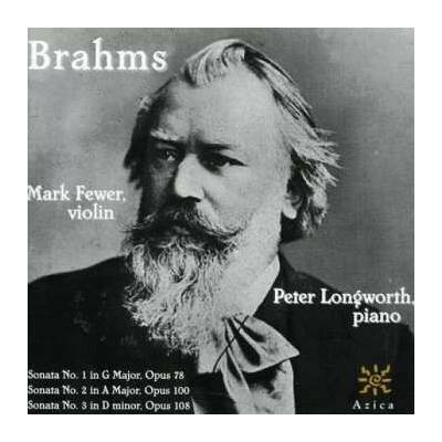 Brahms Fewer Longworth: Sonatas For Violin & Piano CD – Hledejceny.cz