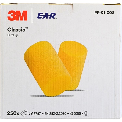 E-A-R Classic Chrániče sluchu SNR 28 dB 250 párů