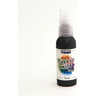 Fabric Mist Farba na textil v spreji 50 ml / čierna
