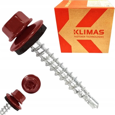 FARMÁŘSKÉ ŠROUBY 4,8x55mm RAL 3005 (200ks) – Hledejceny.cz