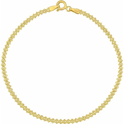 Silvego Zlatý náramek Loreno ze žlutého zlata – 2,7 mm FNN1928BGY