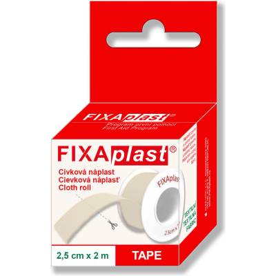 FIXAplast Tape cívková náplast 2,5 cm × 2 m