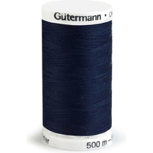Polyesterové nite Gütermann návin 500 m Farba: 310 Mood Indigo