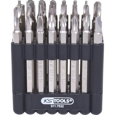KS Tools sada bitov, vonkajší šesťhran, 1/4 9117532