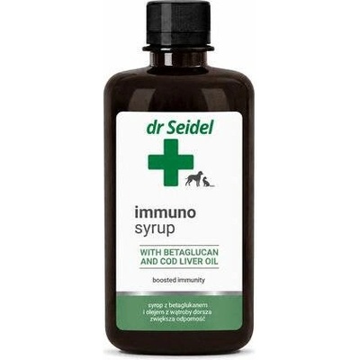 Dr Seidel Immuno Syrup 250 ml sirup na podporu imunity pre psov a mačky