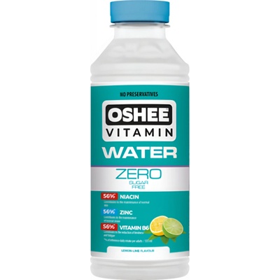 Oshee Vitamínová voda citron-limeta Zero 0,55 l