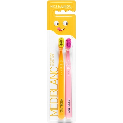 MEDIBLANC. Kids & Junior Ultra Soft Orange Pink 2 ks
