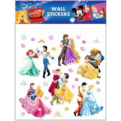 Room Decor 21081 Dětská samolepicí dekorace Disney Princezny tančící (30x39cm) – Hledejceny.cz
