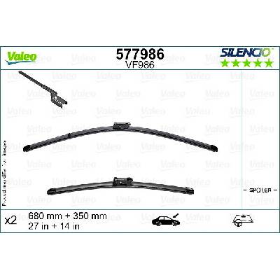 VALEO Stieracia lišta 577986