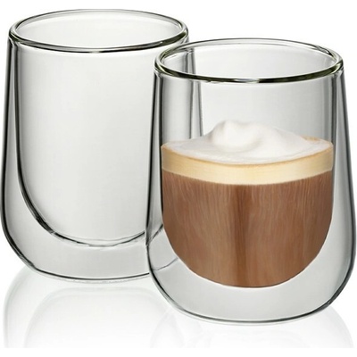 KELA KELA KELA Poháre na cappuccino FONTANA súprava KL-12404 2 x 180 ml
