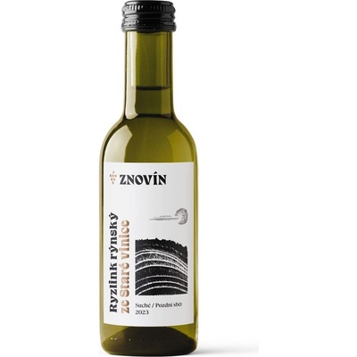 Znovín Znojmo Ryzlink Rýnský Pozdní sběr 13% 0,187 l (holá láhev)