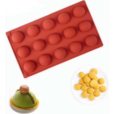 Silicolove forma na polokoule 3,8cm