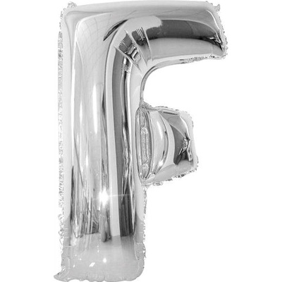 SMART BALLOONS Balón fóliový písmeno „F“ 102 cm 15HS-S016
