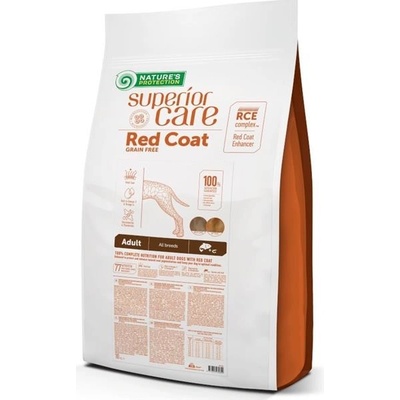 Nature's Protection Superior Care Dog Red Coat Adult Grain Free Salmon 10 kg