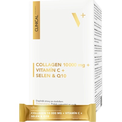 Collagen 10 000 mg + Vitamín C + Selen + Q10 ananas 30 sáčků á 10,7 g