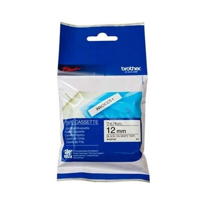 Brother T m-K231 černý tlač/biely podklad nela minovaná 8 m 12 mm