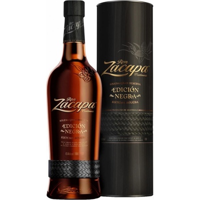 Ron Zacapa Edición Negra 23y 43% 0,7 l (tuba) – Hledejceny.cz