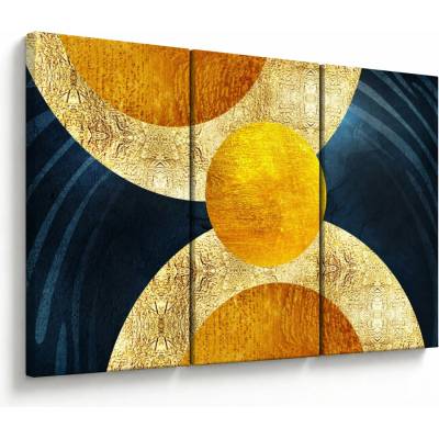 Obraz - Kruhy, trojdielne 120x80 cm