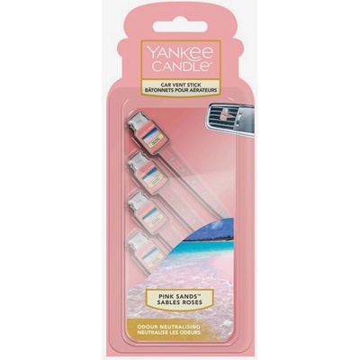 Yankee Candle Pink Sands Vent Stick 4 ks