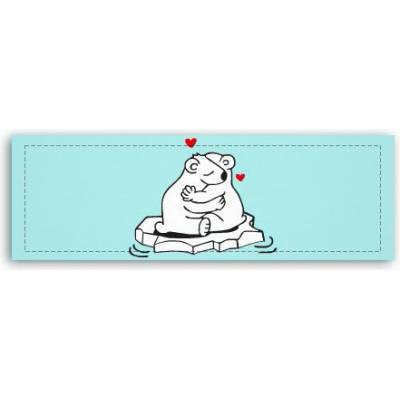 Fotoobraz 150x55 cm panorama Love bears