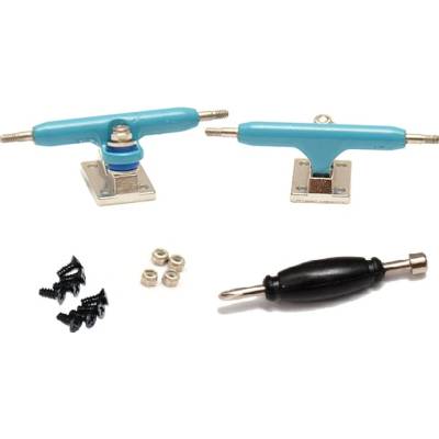 Finga Fingerboards Trucky na fingerboard V2 Solid Axle III Tyrkysová