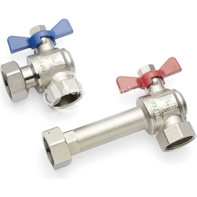 Rehau Set guľových kohútov (rohové 90°) pre HKVD SX-AG 1“ 13152241001