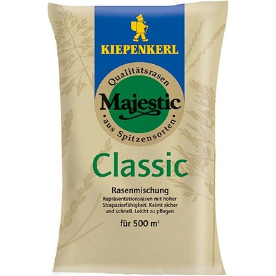 Luxusný trávnik Majestic Classic - Kiepenkerl - trávna zmes - 10 kg
