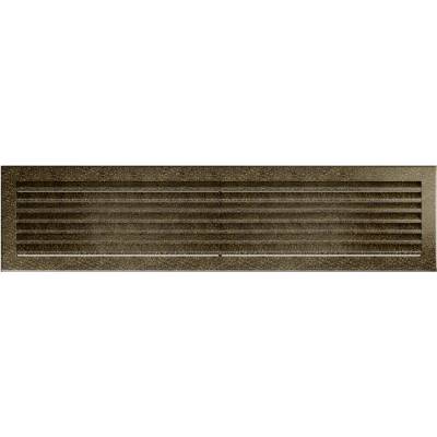 Kratki Mriežka FRESH 170 x 700 mm čierno-zlatá