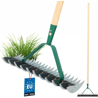 Strend kovové prevzdušňovacie, R151.WH, na burinu, 11/21 zubé, s násadou