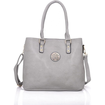 Kabelka Olie shopper vínová sivá