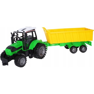 Mikro trading Traktor na volný chod s vlečkou 53 cm