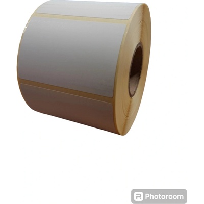 Termo Etiketa 75 mm x 50 mm, Thermo eco, Biela, Dutinka 40 mm, 1000 ks/kotúč, Permanentné lepidlo, Priemer kotúča 104 mm