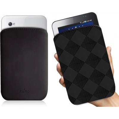 Puro Galaxy Tab Rhomby Nabuk black – Hledejceny.cz