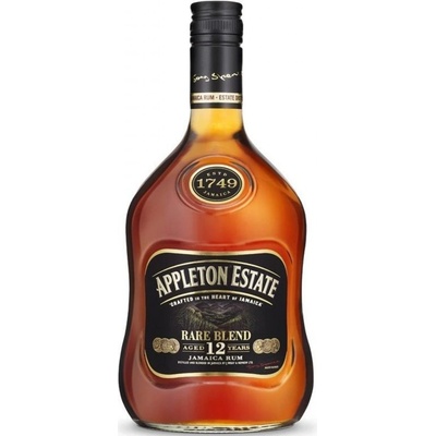 Appleton Estate Rare Blend 12y 43% 1 l (holá láhev)