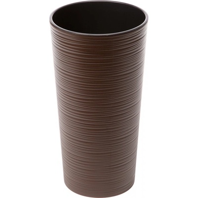 LAMELA květináč LILIA DLUTO vroubek 190 mm moka