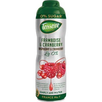 Teisseire malina & brusinka 0% 0,6 l