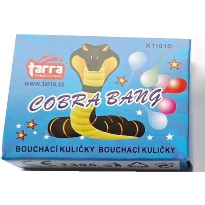 BOUCHACÍ KULIČKY COBRA POP BANG 6/50/50 50 ks Čína K1101D