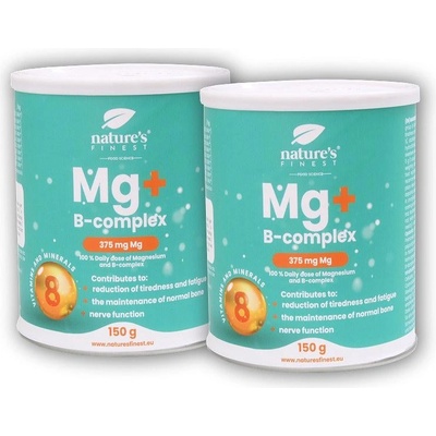 Nature´s Finest 2x Magnesium + B-Complex 150 g