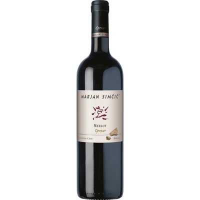 Marjan Simcic Merlot Opoka 2020 Červené 14,5% 0,75 l (holá láhev)