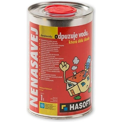 Hasoft Nátěr hydrofobizační Nenasávej 1 l
