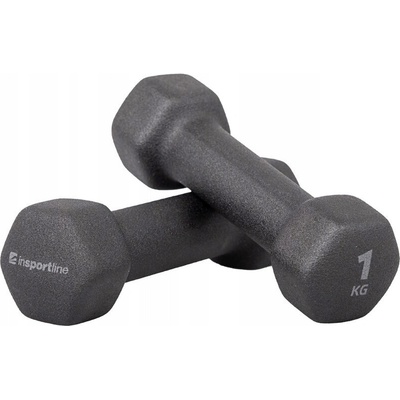 inSPORTline Neoprenové činky 2 x 1 kg 2 ks