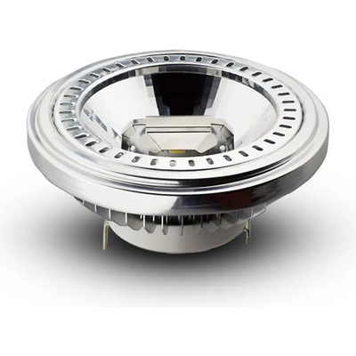V-TAC LED žárovka AR111 G53, 12W, 12V, 40° Teplá bílá