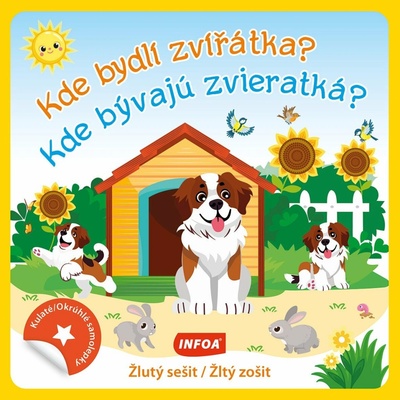 Kulaté samolepky kde bydlí zvířátka – Hledejceny.cz