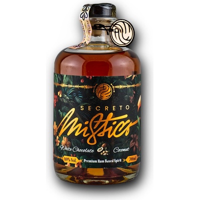 Secreto Mistico White Chocolate & Coconut 40% 0,7 L (čístá fľaša)