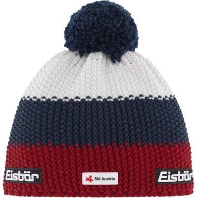 Eisbär Star Pompon MÜ SKA kids burgund-dark cobalt-white